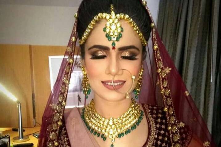 Bridal makeup