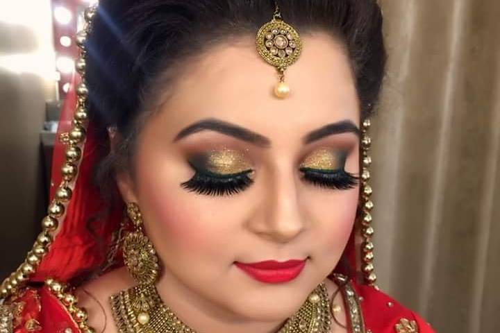 Bridal makeup