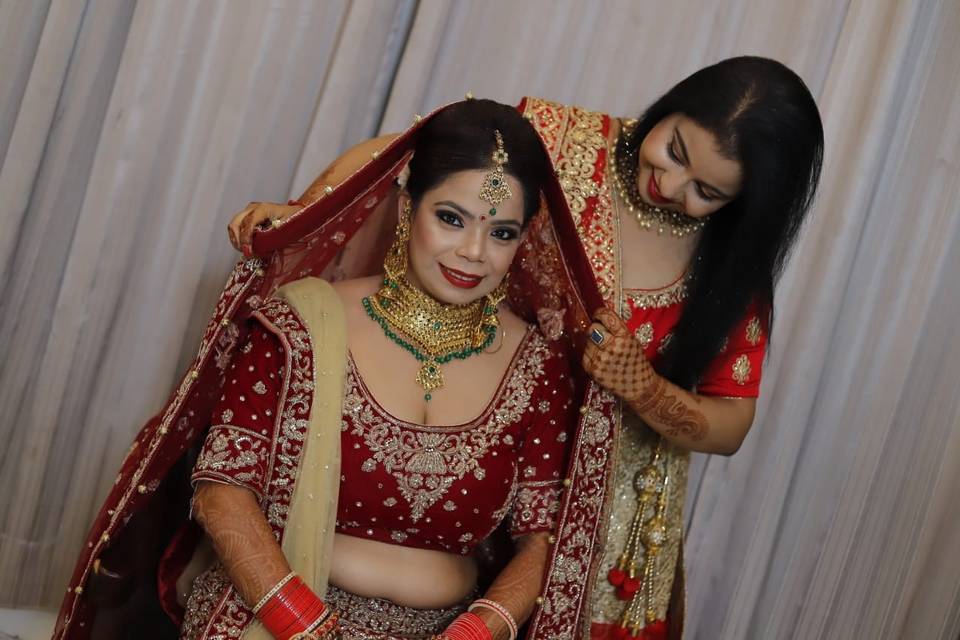 Bridal makeup