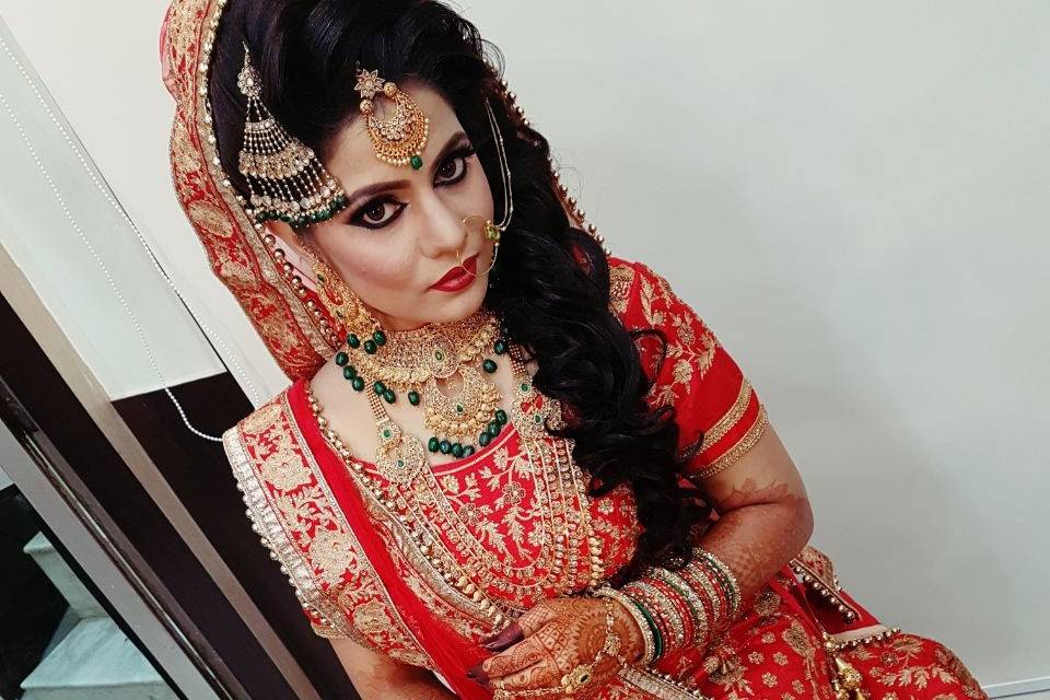 Bridal makeup