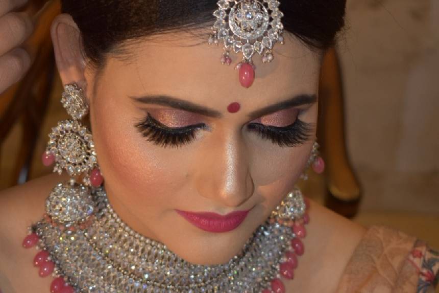 Bridal makeup