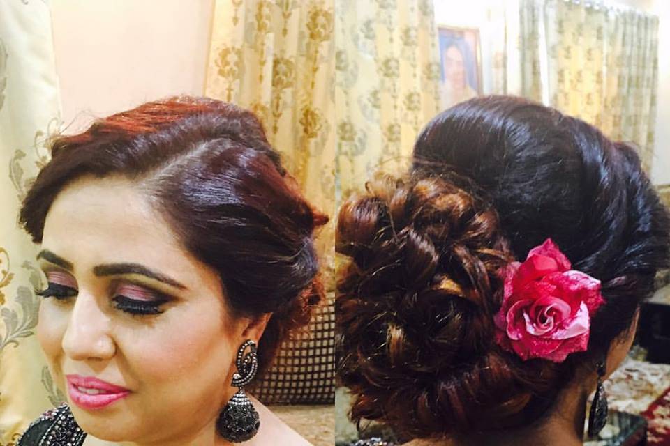 Bridal makeup