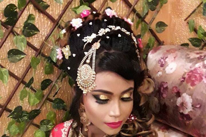 Bridal makeup