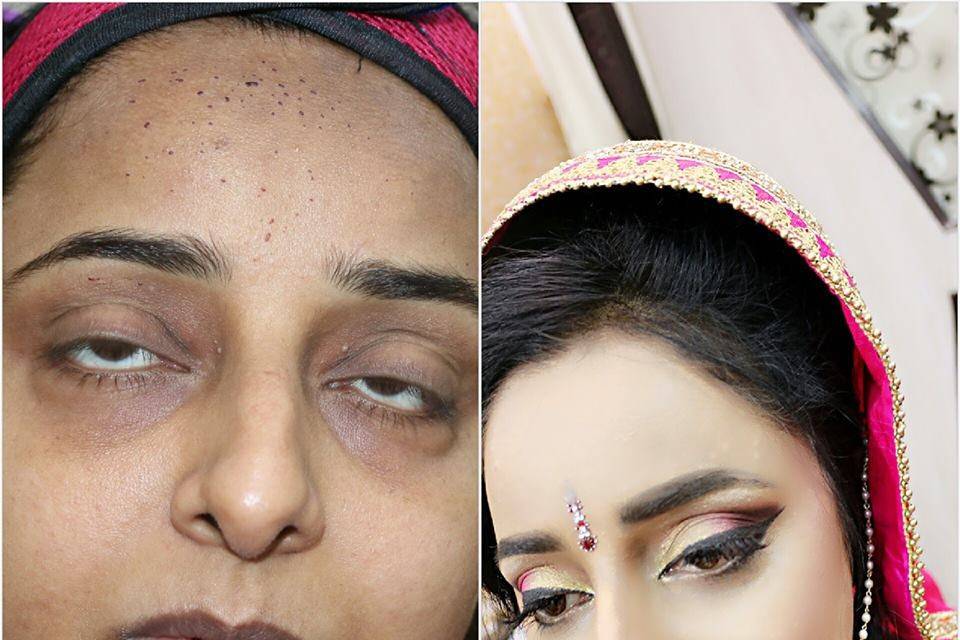 Bridal makeover