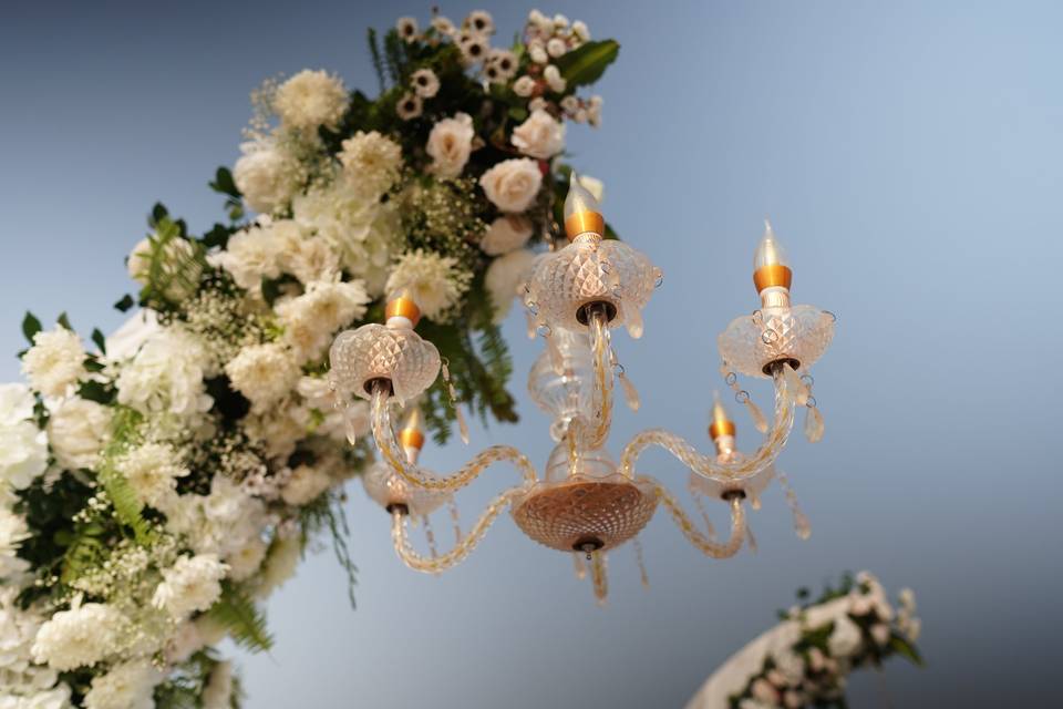 Mandap Chandelier