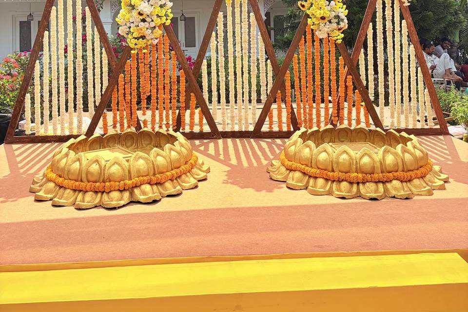 Haldi Backdrop
