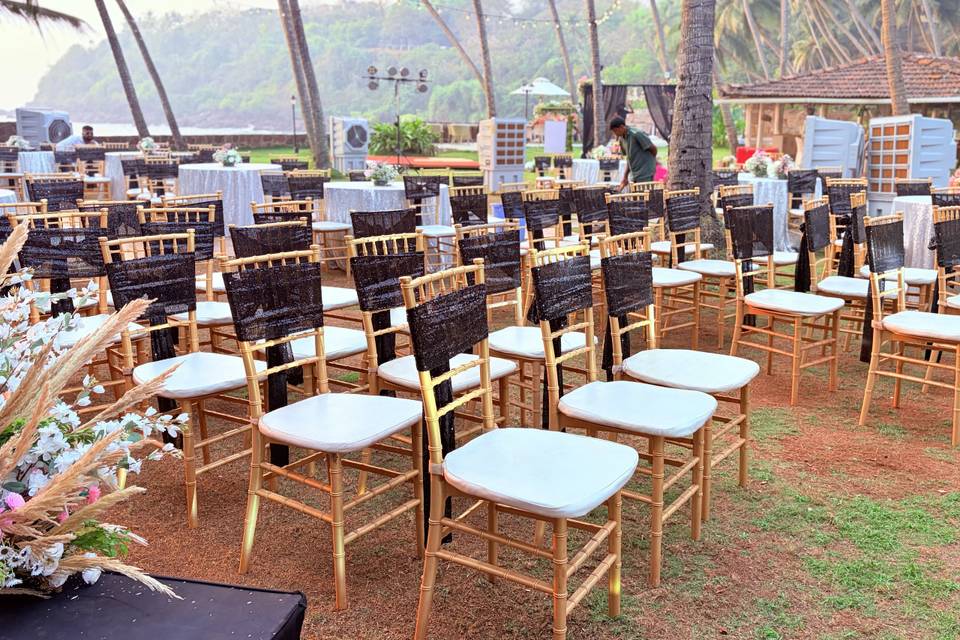 Guest seating for Sangeet