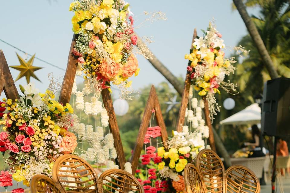 Haldi decor