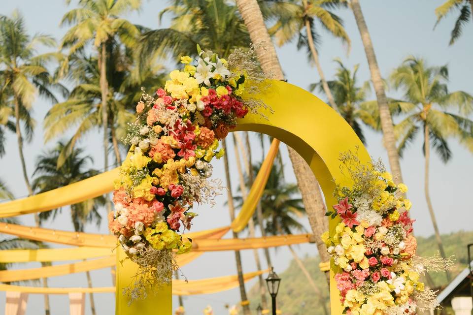 Haldi decor