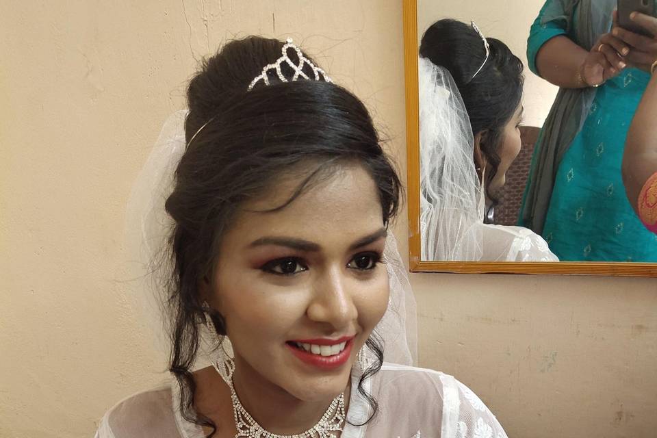 Bridal makeup