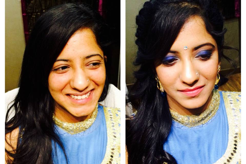 Bridal makeup