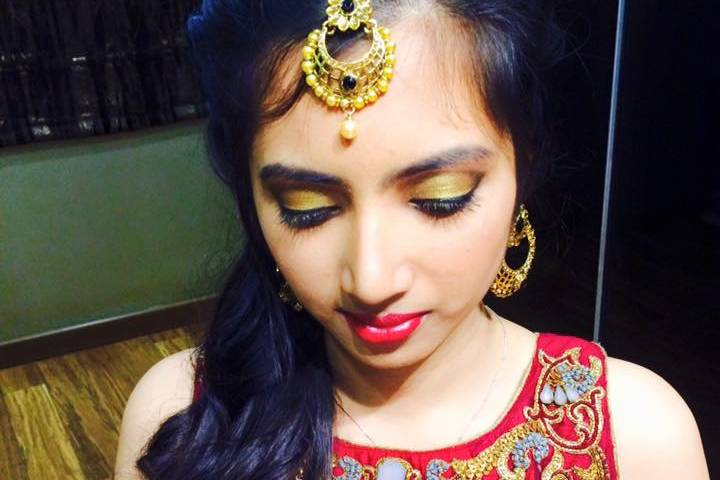 Bridal makeup