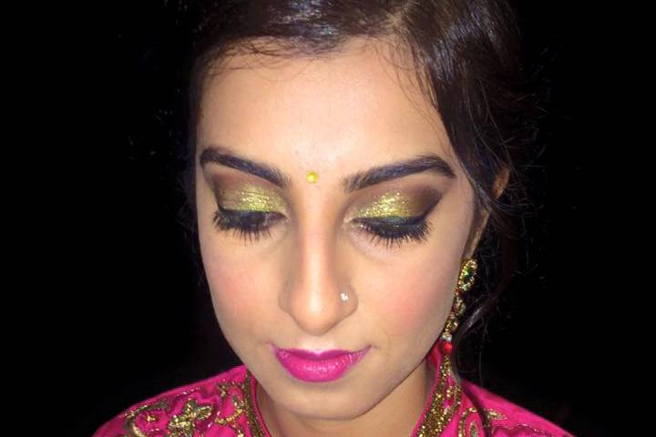 Bridal makeup