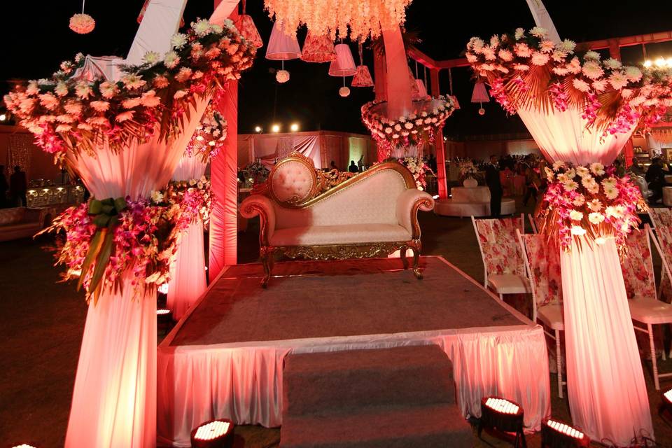 Sangeet stage