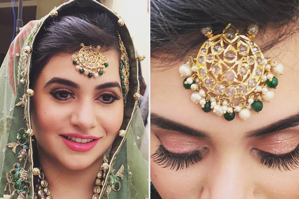 Bridal makeup