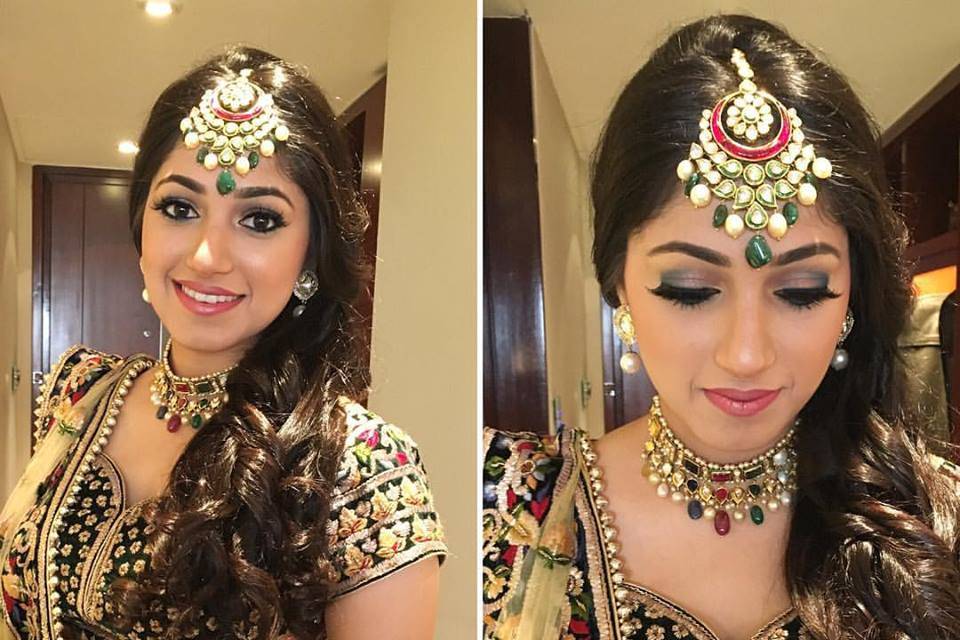 Bridal makeup