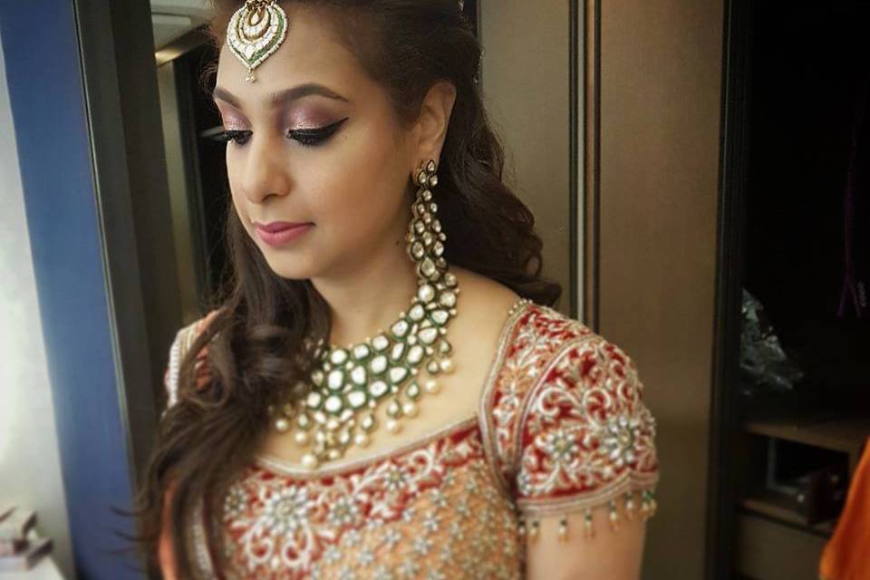 Bridal makeup