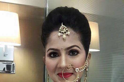 Bridal makeup