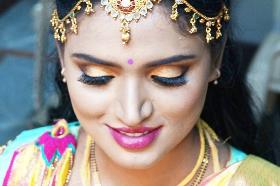 Bridal makeup