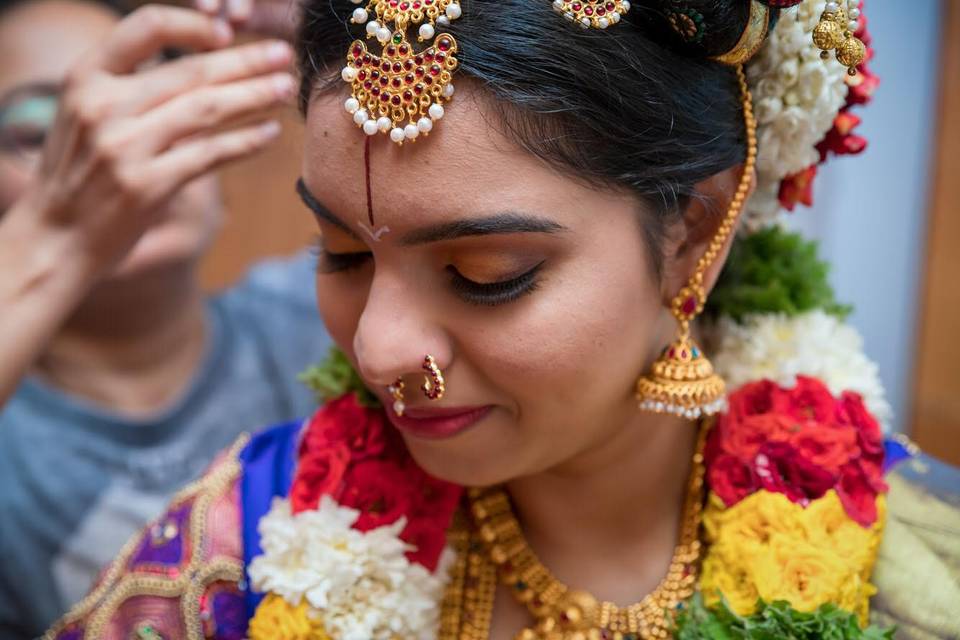 Bridal makeup