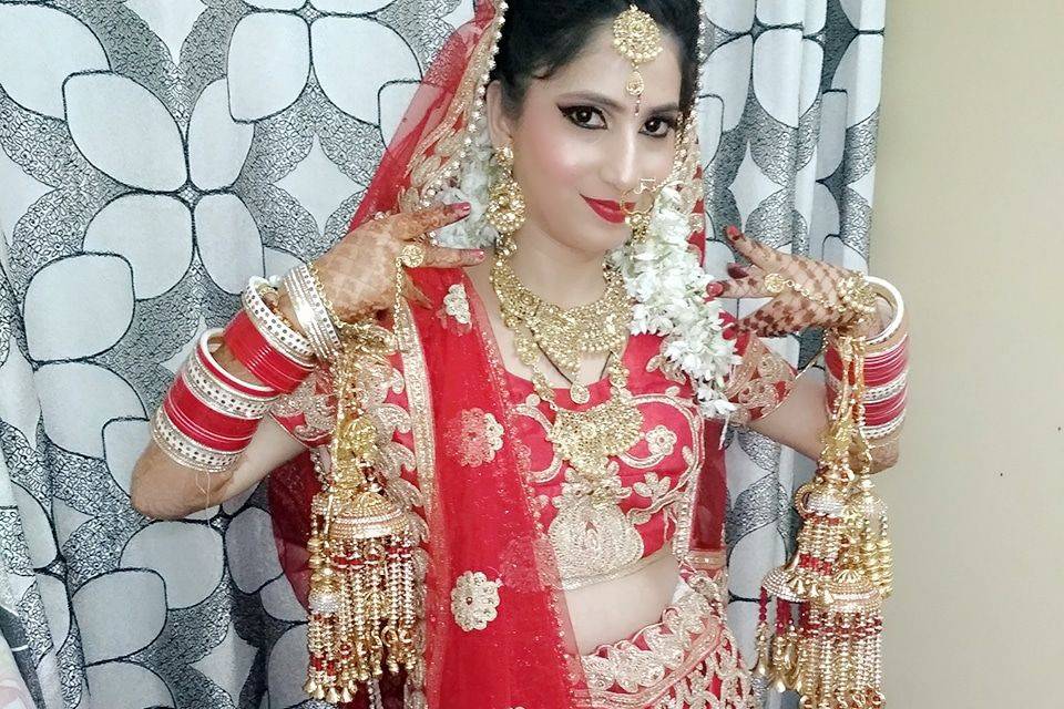 Bridal makeup