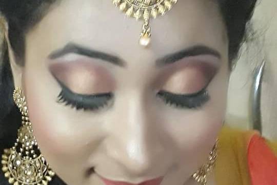 Bridal makeup