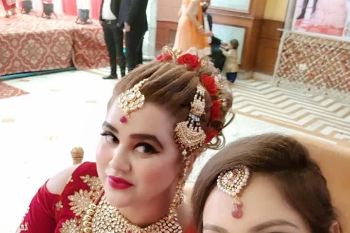 Bridal makeup