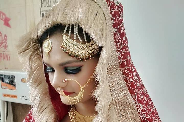 Bridal makeup