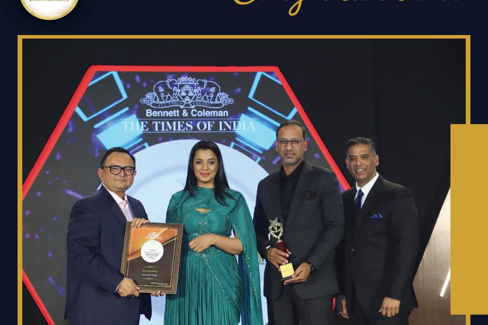 Recognised as Times Hospitalit