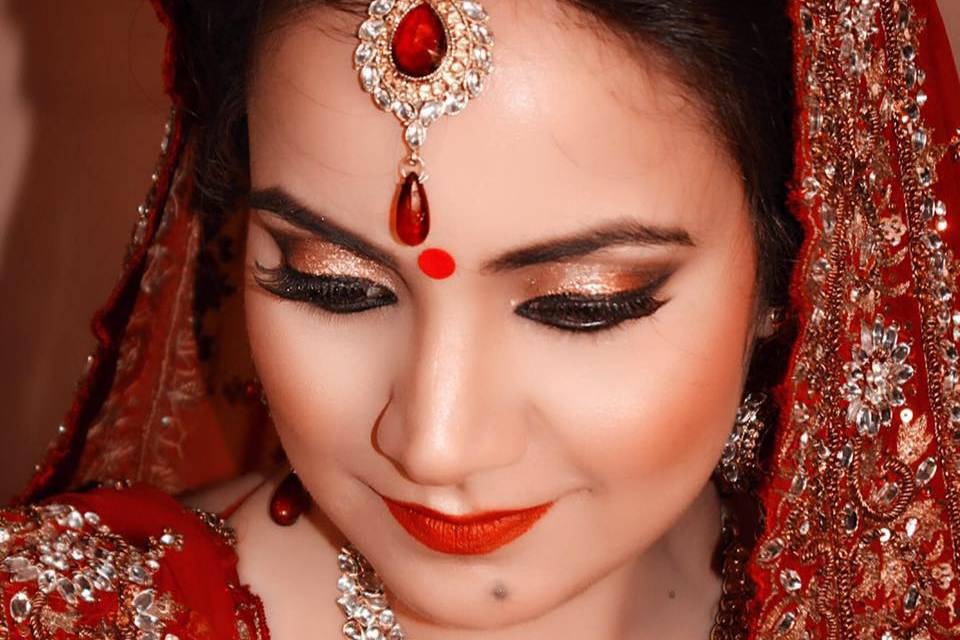 Bridal makeup