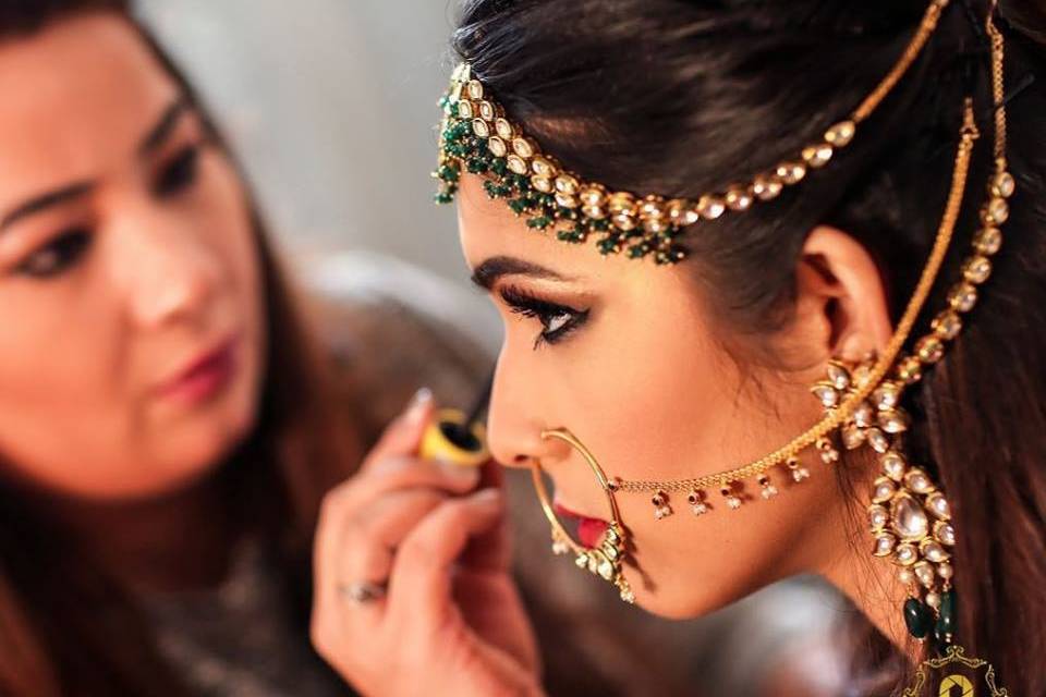 Bridal makeup