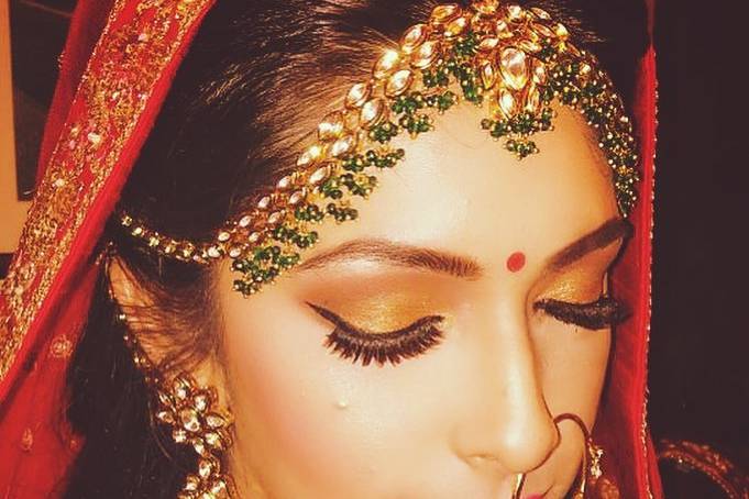 Bridal makeup