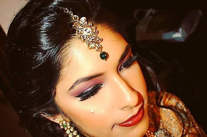 Bridal makeup