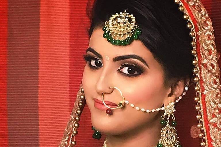 Bridal makeup