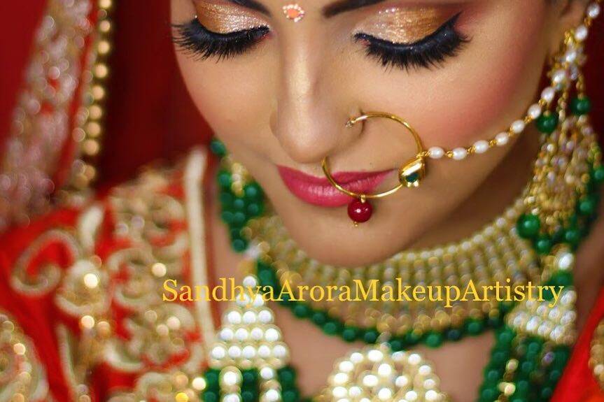 Bridal makeup