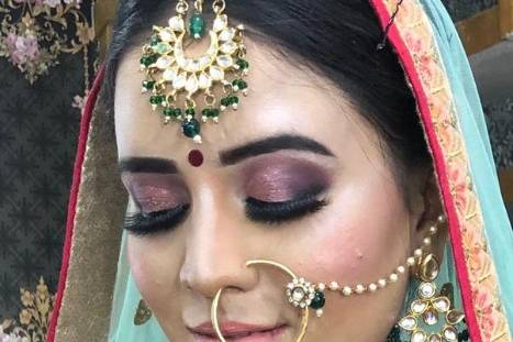 Bridal makeup