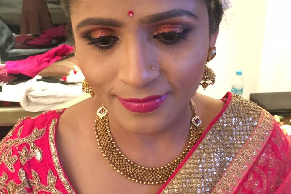 Bridal makeup