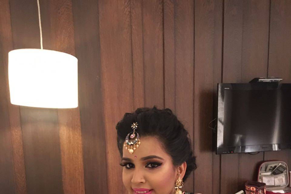 Bridal makeup