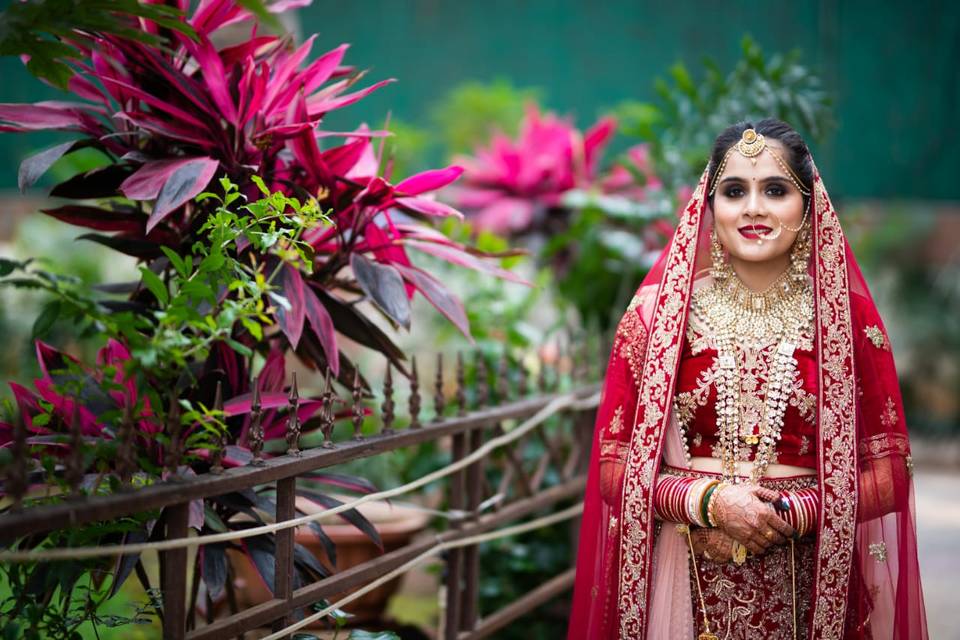 Bridal makeup