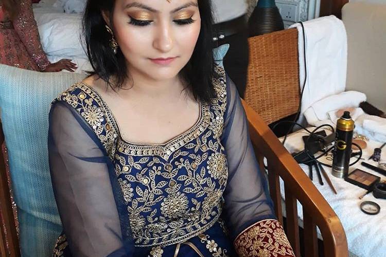 Bridal makeup