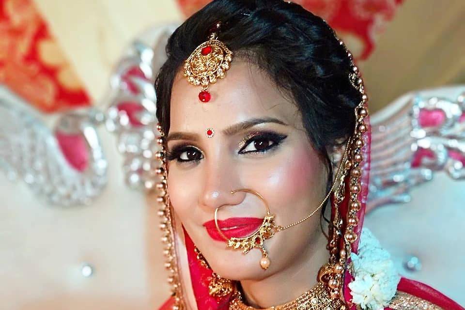 Bridal makeup