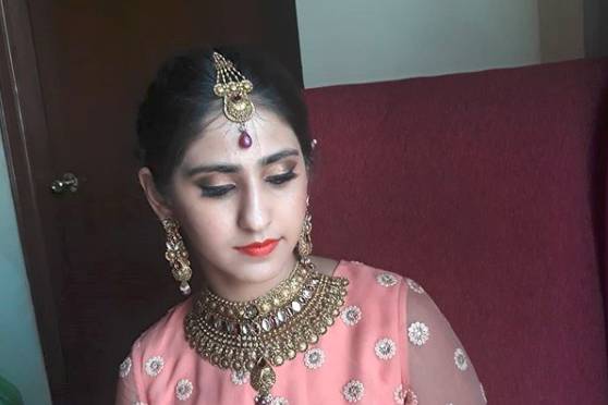 Bridal makeup