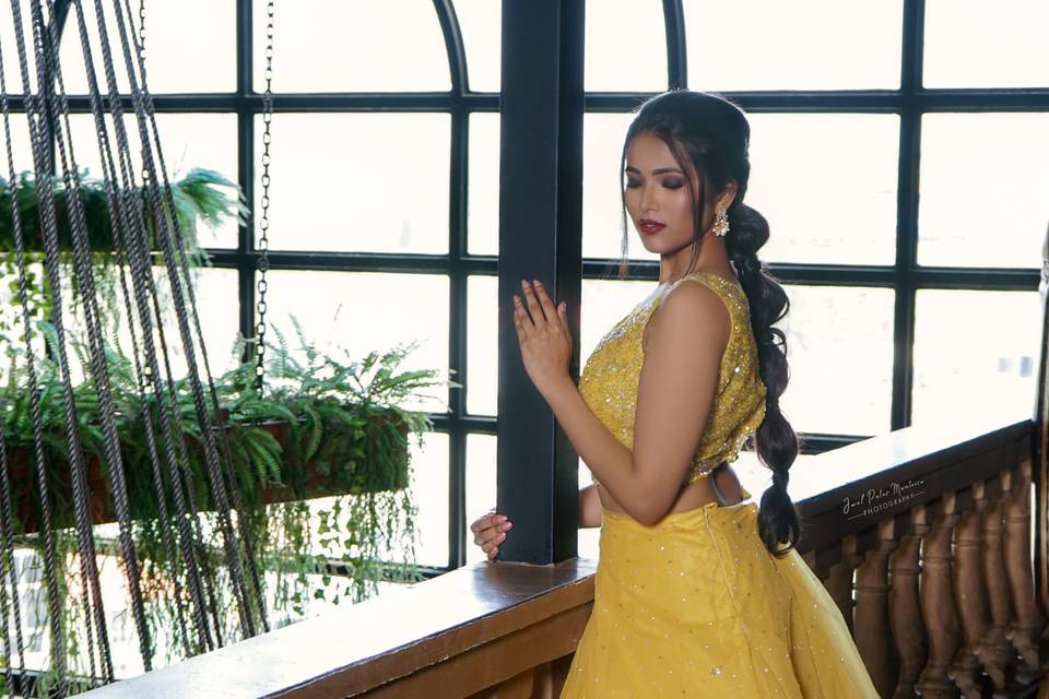 Yellow Lehenga