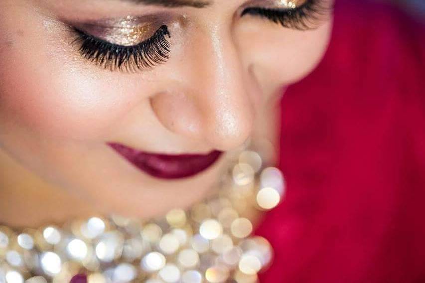 Bridal makeup