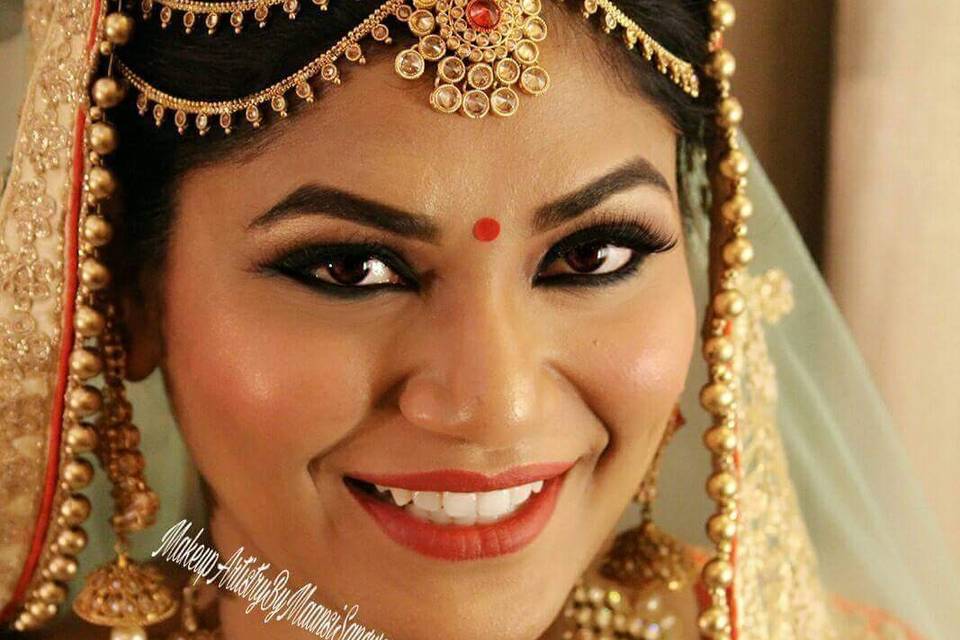 Bridal makeup