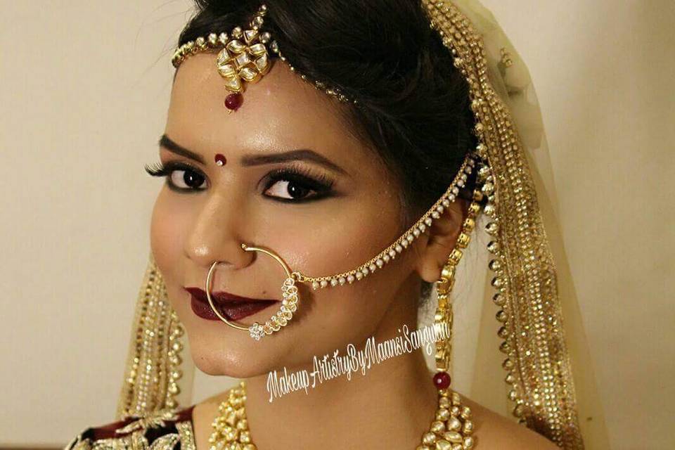 Bridal makeup