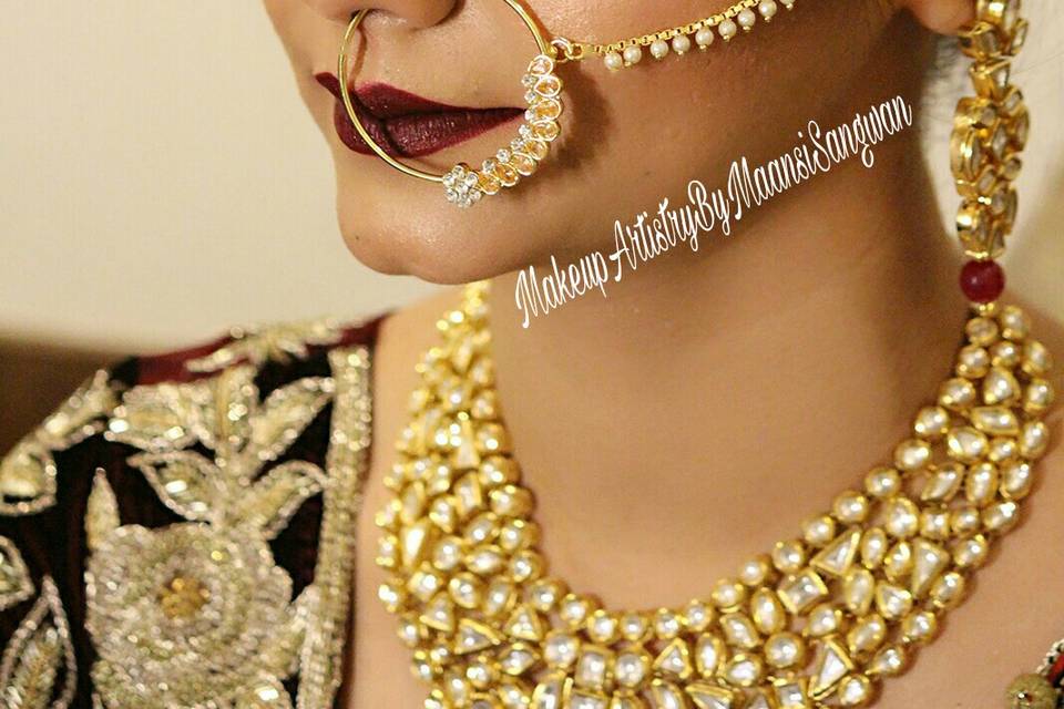 Bridal makeup