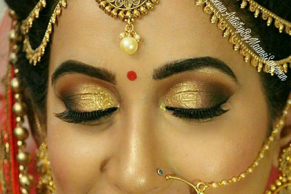 Bridal makeup