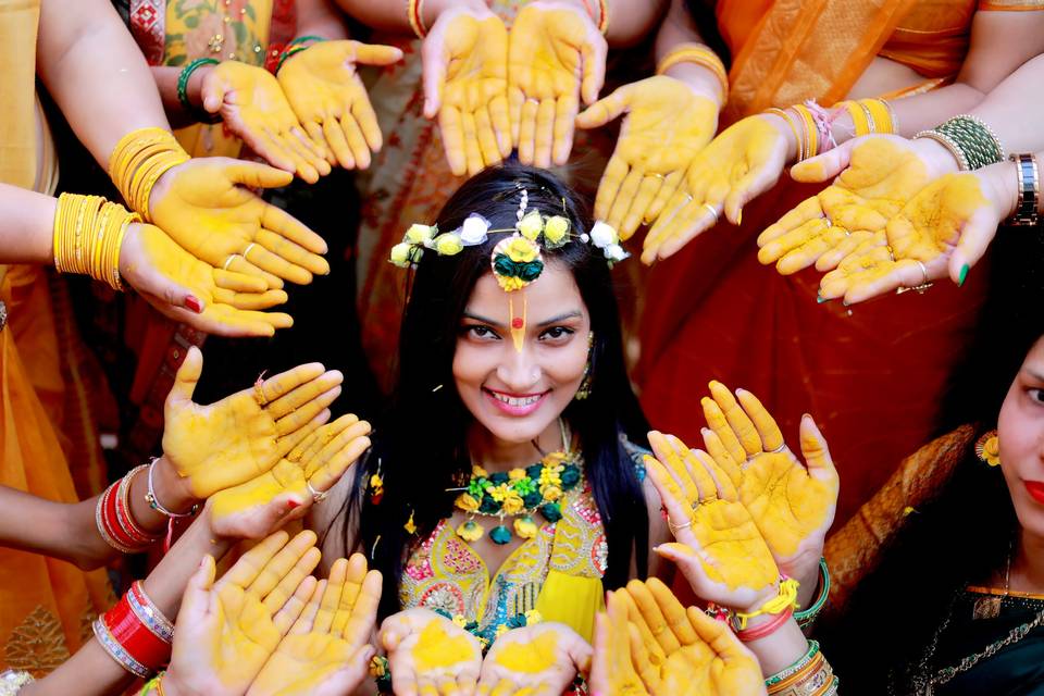 THE BEAUTIFUL BRIDE HALDI CERO