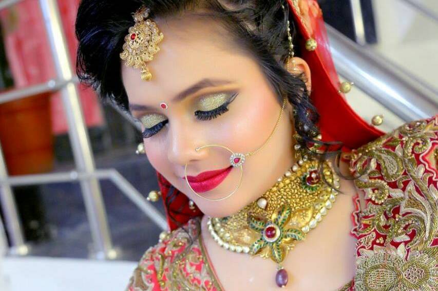 Bridal makeup